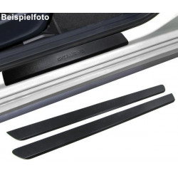 zaštita pragova od nehrđajućeg čelika Exclusive crna za Citroen C2 od 03