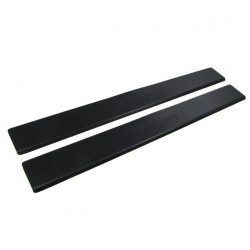 zaštita pragova od nehrđajućeg čelika Exclusive crna za Ford Fiesta VI od 08 2 vrata