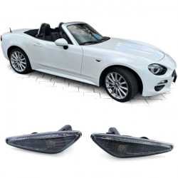 bočni žmigavci crni za Fiat 124 Spider 16-20