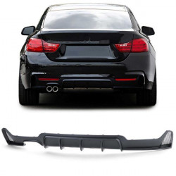 stražnji difuzor performance Mat dvostruka cijev lijevo za 4 series BMW F32 F33 F36