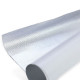 Samoljepljiva toplinska izolacija Toplinska zaštita ispuha mat aluminij samoljepljiva keramika 1.8mm 50x100cm 500°C | race-shop.hr