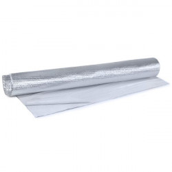 Toplinska zaštita ispuha mat aluminij samoljepljiva keramika 1.5mm 20cmx30cm 500°C