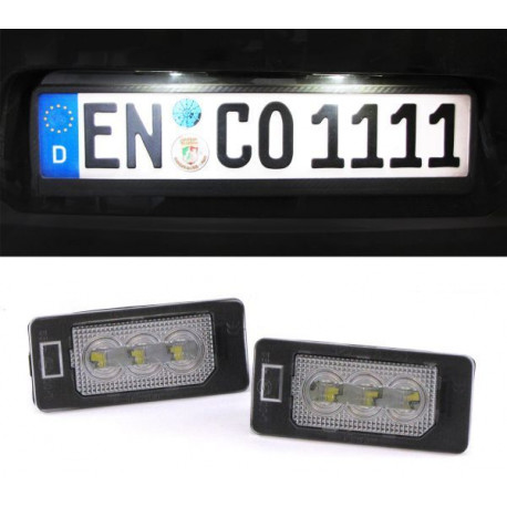 Farovi i rasvjeta LED bijelo svjetlo registarske pločice Visoka snaga 6000K odgovara za BMW 4 Series Coupe F32 | race-shop.hr