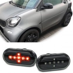 LED bočni žmigavci crni za Smart Fortwo 453 od 14