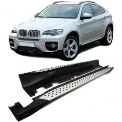 Bočna zaštita aluminijskih stepenica OE stil s ABE odgovara za BMW X6 E71 E72 08-14