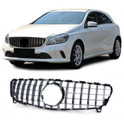 RACES maska (Sport) za Mercedes A Class W176 15-19, sjajni crni krom