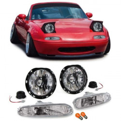 Prozirni farovi sa žmigavcem za Mazda MX5 NA 90-98
