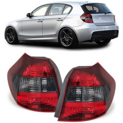 Stražnja svjetla tamno crvena Smoke desno i lijevo za 1 Series BMW E81 E87 04-07