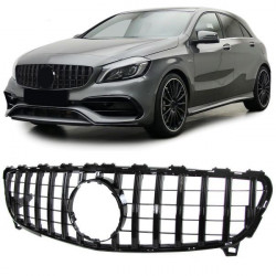Sportska Rešetka hladnjaka crni sjaj za Mercedes A Class W176 Facelift 15-18