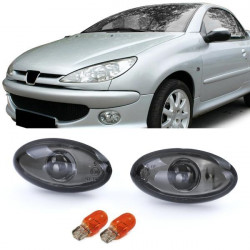 bočni žmigavci crni za Peugeot 107 206 SW CC 307 407 607