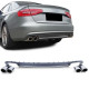 Body kit i vizualni dodaci Stražnji sportski difuzor sa kompletom ispušnih cijevi za Audi A4 B8 Sedan Avant 07-11 | race-shop.hr