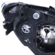 Rasvjeta Farovi crni prozirni H7 + adapter za Peugeot 206 svi modeli od 98 | race-shop.hr
