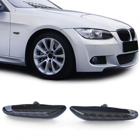 Rasvjeta LED bočni žmigavci Crni odgovara za BMW 3 Series E46 01-05 E90 E91 E92 E93 | race-shop.hr