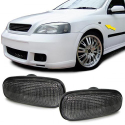 RACES bočni žmigavci za Opel Astra G 98-05 Zafira A 99-05, crna
