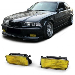 RACES maglenka za ribbed BMW E36 M3 90-99 (s okvirom), žuta