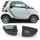 Farovi i rasvjeta LED bočni žmigavci crni za Smart Fortwo Cabrio Coupe 451 od 07 | race-shop.hr