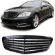 Body kit i vizualni dodaci Sportska rešetka crni sjaj za Mercedes S Class W221 bez Distronica 09-13 | race-shop.hr