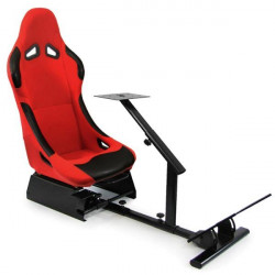 Konzola za simulaciju trkaćih sjedala za Playstation Xbox PC Crvena