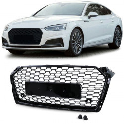 Rešetka hladnjaka sportska optika bez amblema crni sjaj za Audi A5 F5 od 16