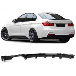 stražnji difuzor performance sjaj dvostruka cijev lijevo za BMW 3 Series F30 11-19