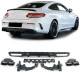 Body kit i vizualni dodaci Sportski stražnji difuzor crna završna cijev za Mercedes C C205 Coupe 15-18 | race-shop.hr