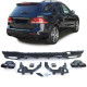 Body kit i vizualni dodaci RACES stražnji difuzor (Sport) za Mercedes GLE W166 15-18 (ispuh 2+2), crna | race-shop.hr