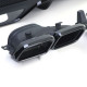 Body kit i vizualni dodaci RACES stražnji difuzor (Sport) za Mercedes GLE W166 15-18 (ispuh 2+2), crna | race-shop.hr