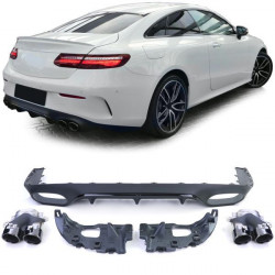 RACES stražnji difuzor (Sport) za Mercedes E Coupe C238 with AMG Line