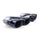 Univerzalni ispušni krajevi Crne sportske ispušne cijevi od nehrđajućeg čelika za Mercedes E Class W213 | race-shop.hr