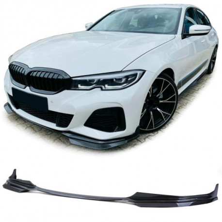 Body kit i vizualni dodaci Lip prednjeg spojlera performance Carbon izgled za BMW 3 Series G20 G21 od 18 | race-shop.hr