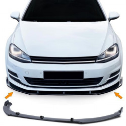 RACES prednji lip za VW Golf 7 Sedan Variant 12-21, crna