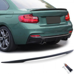 Sport performance Stražnji spojler lip crni sjaj za BMW 2 Series F22 Coupe
