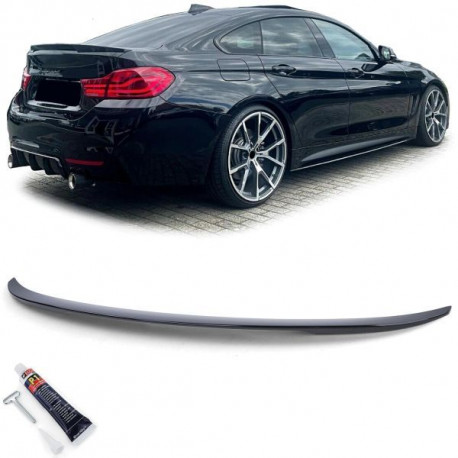 Body kit i vizualni dodaci Sportski stražnji spojler lip crni sjaj za BMW 4 Series F36 Gran Coupe od 14 | race-shop.hr