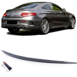 RACES lip gepeka (Sport) za Mercedes C Class C205 Coupe from 15, carbon look, karbon