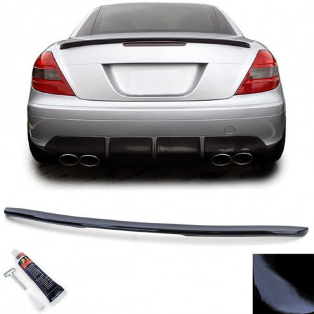 Body kit i vizualni dodaci RACES lip gepeka (Sport) za Mercedes SLK R171 04-11, sjajna crna | race-shop.hr