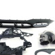Body kit i vizualni dodaci RACES stražnji difuzor (Sport) za Mercedes A Class W177 from 18, crna | race-shop.hr
