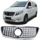 Body kit i vizualni dodaci RACES maska (Sport) za Mercedes Vito W447 14-19, crni krom | race-shop.hr