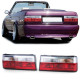 Farovi i rasvjeta RACES stražnja svjetla za BMW 3 Series E30 Facelift Limo Convertible Touring, crveno-prozirna | race-shop.hr