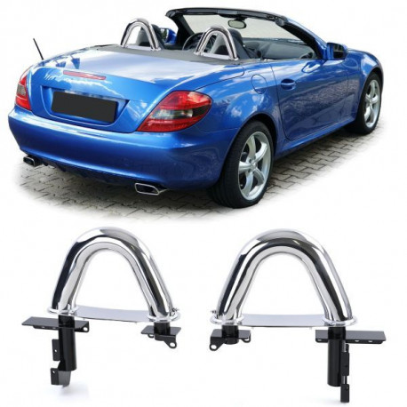 Body kit i vizualni dodaci Rolbar Roadster od nehrđajućeg čelika polirani za Mercedes SLK R171 04-11 | race-shop.hr