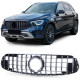 Body kit i vizualni dodaci RACES maska (Sport) za Mercedes GLC X253 SUV with sports package from 20, crni krom | race-shop.hr