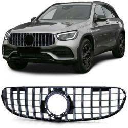 RACES maska (Sport) za Mercedes GLC X253 SUV without sports package from 20, crni krom