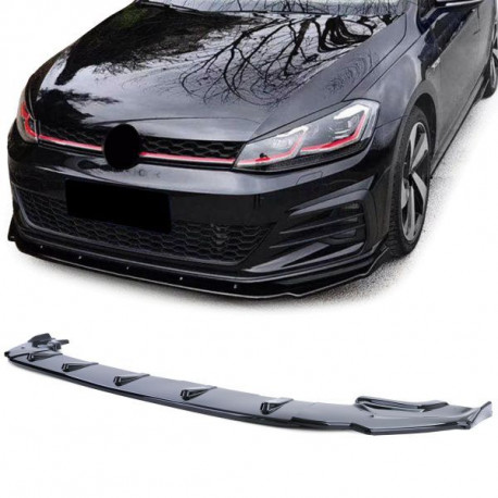 Body kit i vizualni dodaci CUP Prednji lip crni sjaj za VW Golf 7 GTI 13-20 | race-shop.hr