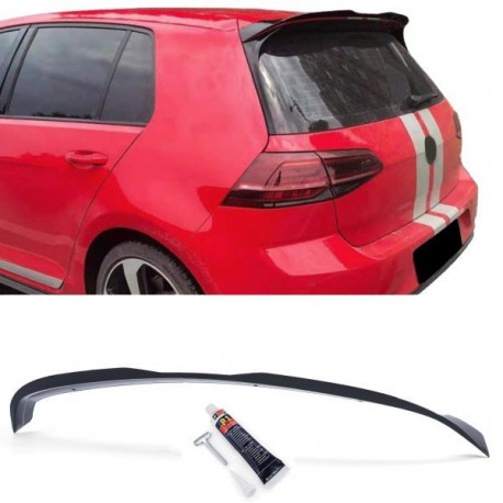 Body kit i vizualni dodaci Stražnji krovni spojler crni sjaj za VW Golf 7 GTI Sedan 13-20 | race-shop.hr