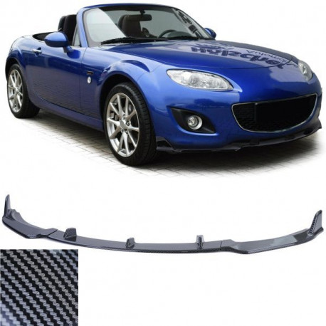 Body kit i vizualni dodaci RACES prednji lip za Mazda MX5 NC facelift 08-14, carbon look, karbon | race-shop.hr