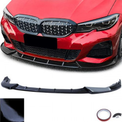 Prednji lip branika sport crni sjaj za BMW 3 Series G20 G21 od 18