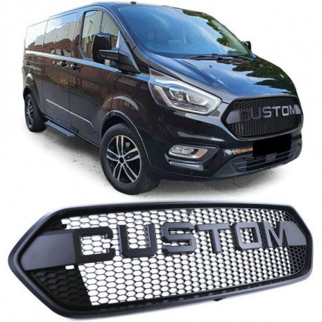 Body kit i vizualni dodaci Sportska Rešetka hladnjaka dizajn saća odgovara za Ford Transit Custom od 2018 | race-shop.hr