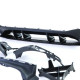 Body kit i vizualni dodaci stražnji difuzor sport tip 2 sa završetkom za Mercedes A Class W177 od 19 | race-shop.hr