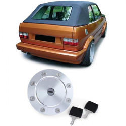 Aluminijski čep rezervoara koji se može zaključati za VW Golf 1 + Golf 1 Cabrio 74-83