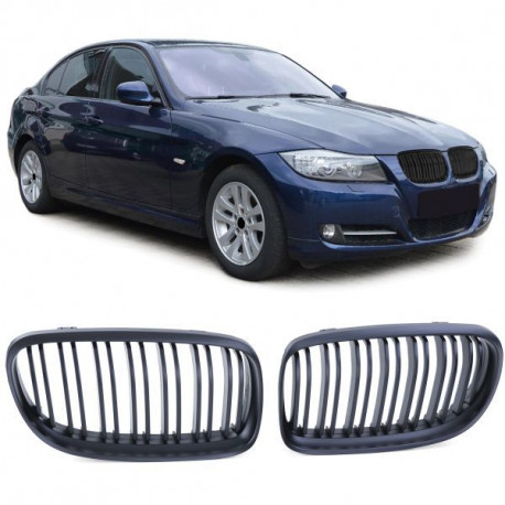 Body kit i vizualni dodaci Sportska rešetka duple letvice performance mat za BMW 3 Series E90 E91 08-12 | race-shop.hr