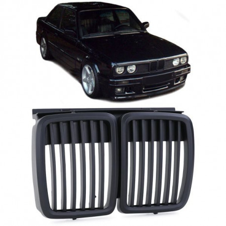 Body kit i vizualni dodaci RACES maska (Sport Performance) za BMW 3 Series E30 82-94, mat crna | race-shop.hr